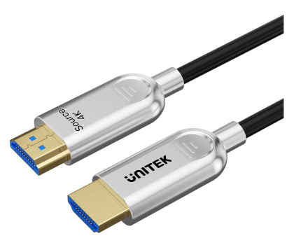 Kabel i złączka UNITEK Kabel optyczny HDMI 2.0 AOC 4K 60Hz 20 m C11092ASL01-20M